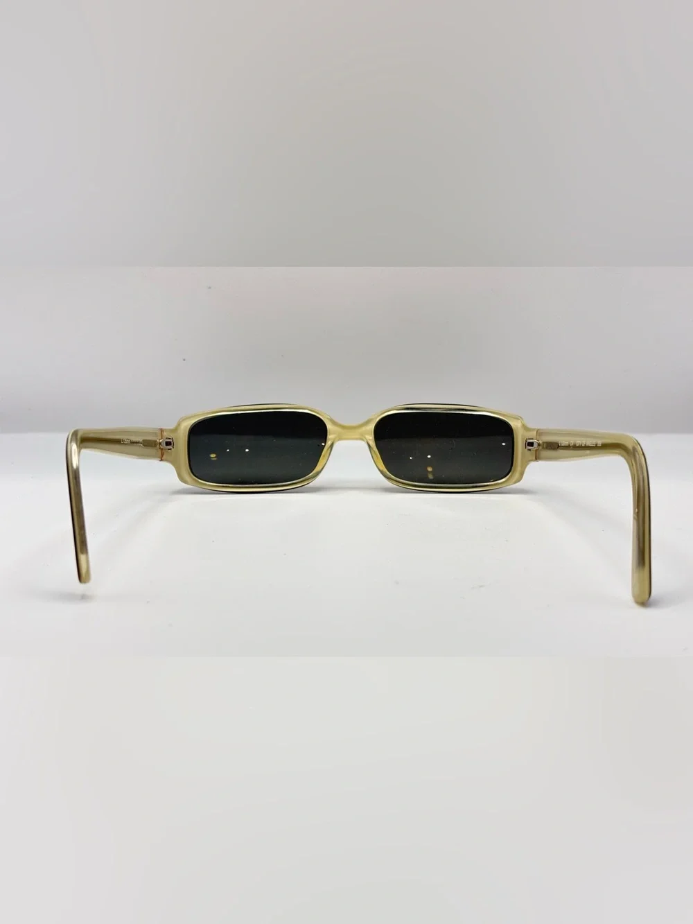 Kenneth Cole City of Angles Black Oval Sunglasses Frames Only